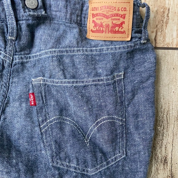 🎉2xHP🎉Levi’s Overall Shorts - Picture 5 of 9